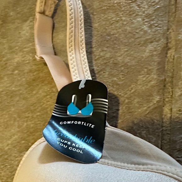 BNWT Bali Soft Pink Underwire Bra size 38C - Picture 3 of 7